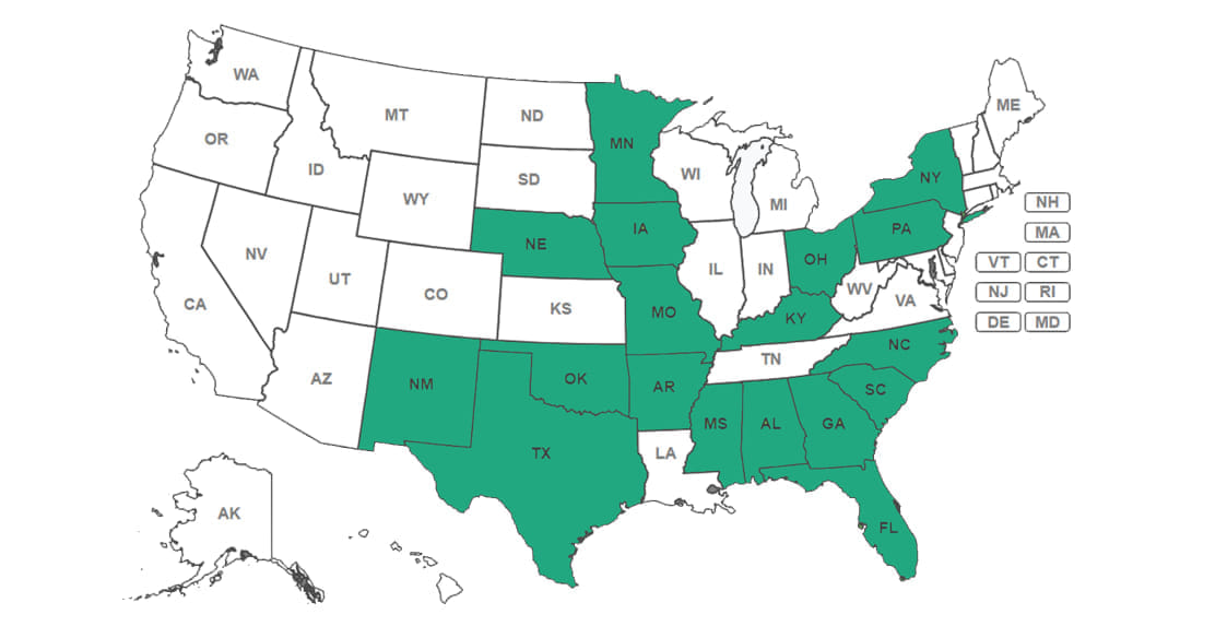 Kinetic by Windstream Authorized - Kinetic Map 